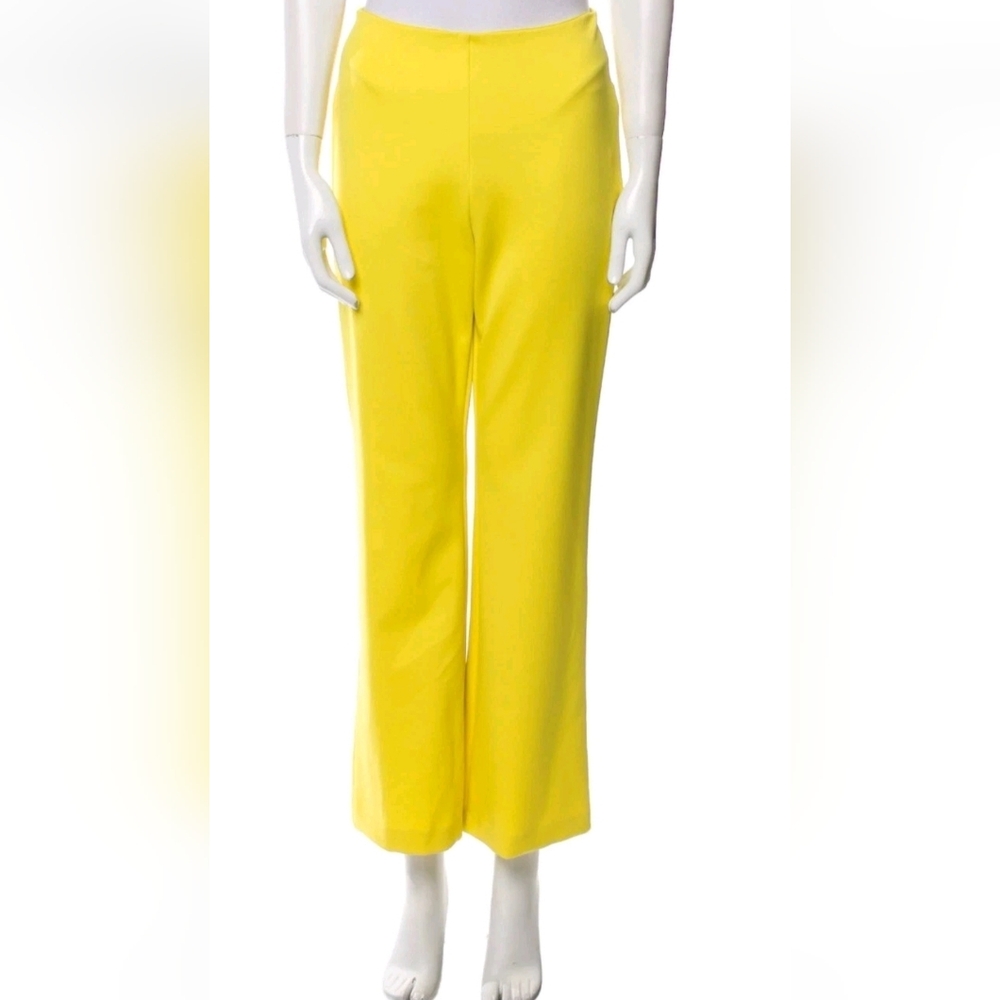 ALICE + OLIVIA RMP MID RISE BACK-ZIP BOOTCUT ANKLE PANT - Picture 13 of 16